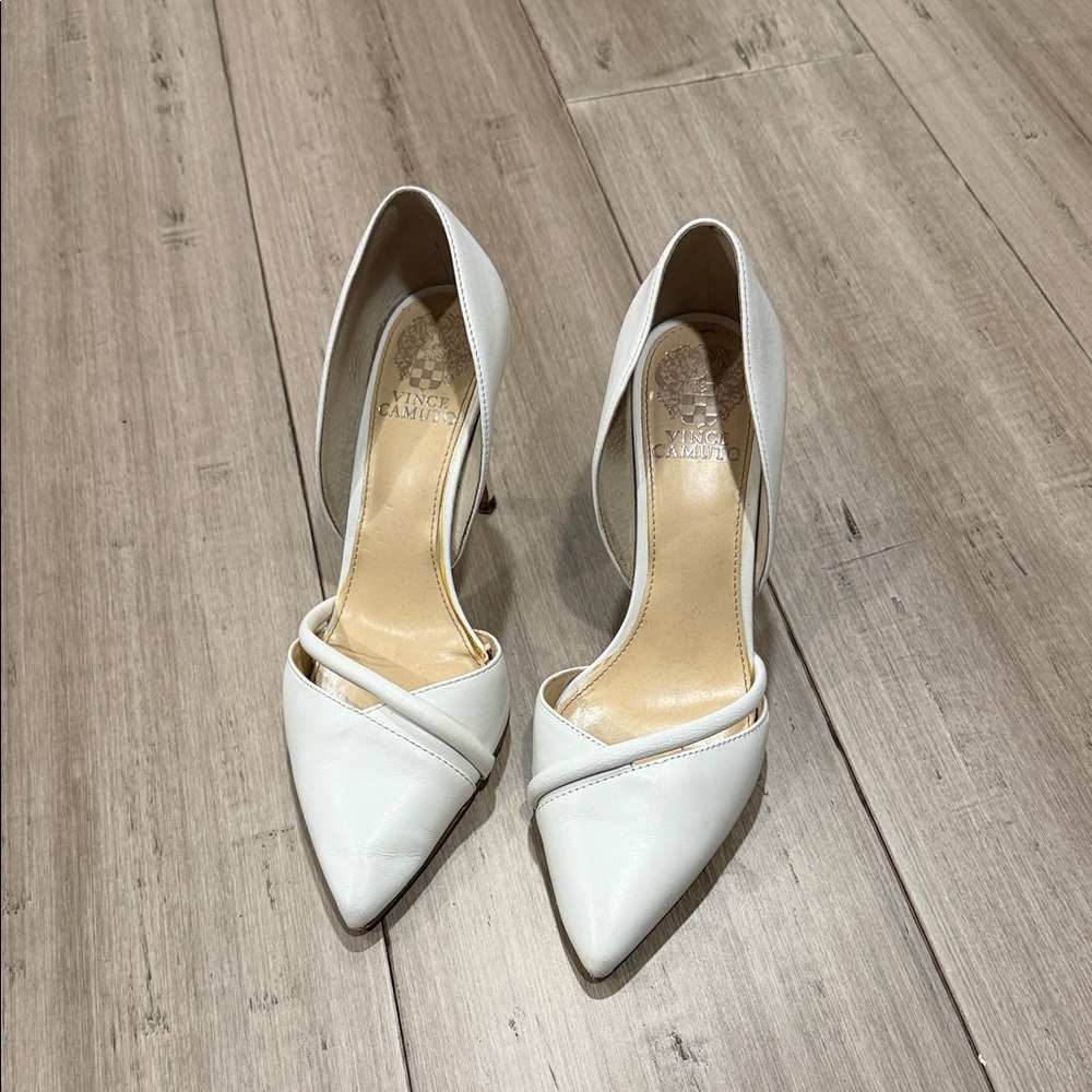 Vince Camuto White Women's Heels
